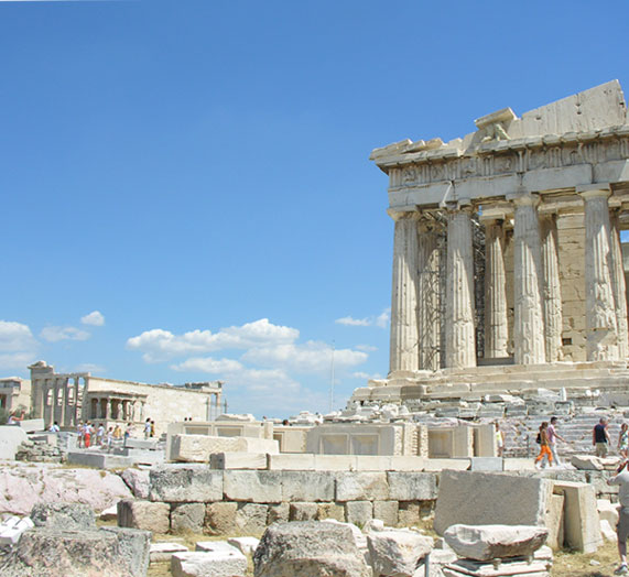 Just a few steps from the Acropolis